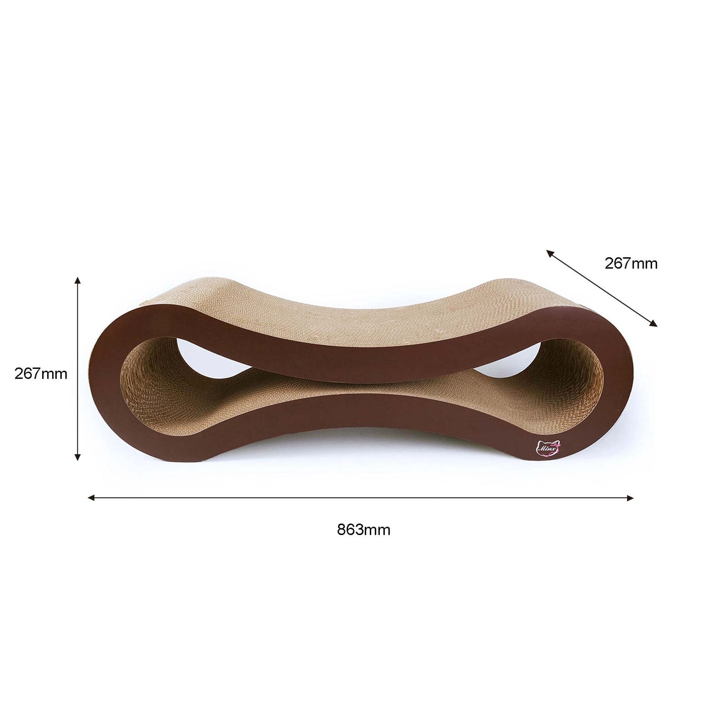 Minx Infinity Deluxe Scratcher Lounging Bed